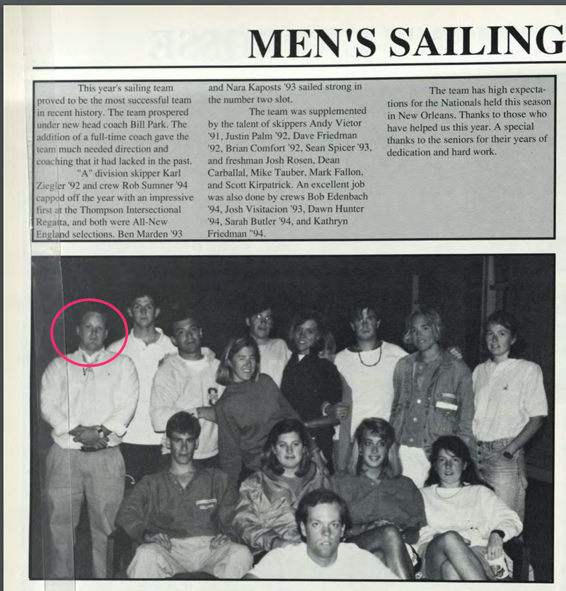 Photo credit: Connecticut College, 1991